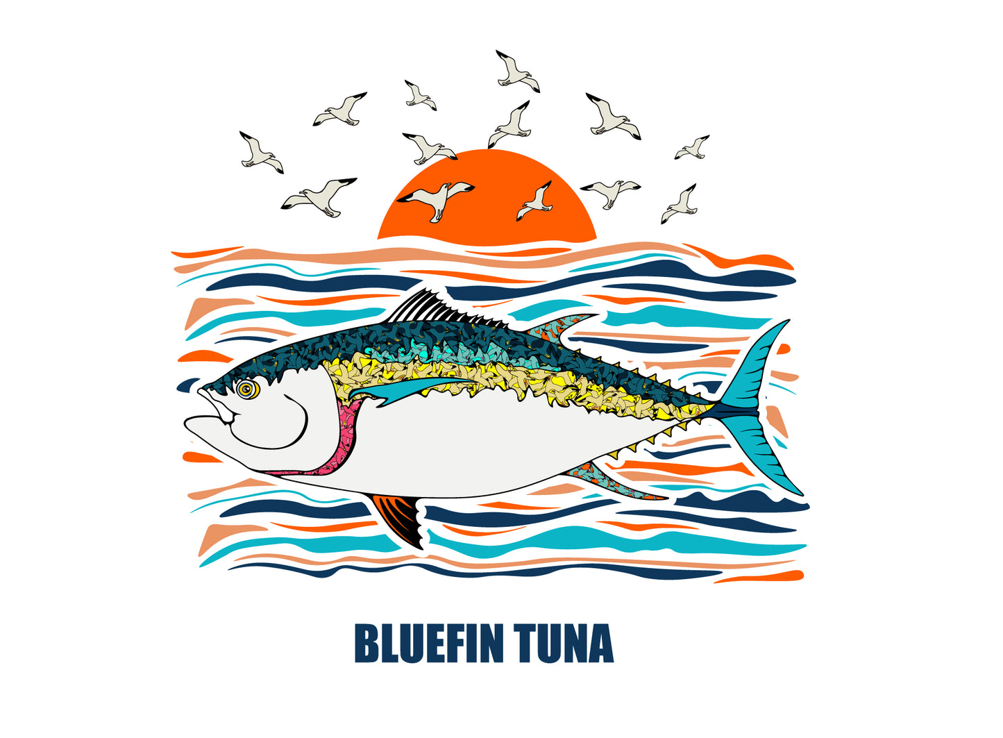 Tuna and Toriyama Dry T-shirt