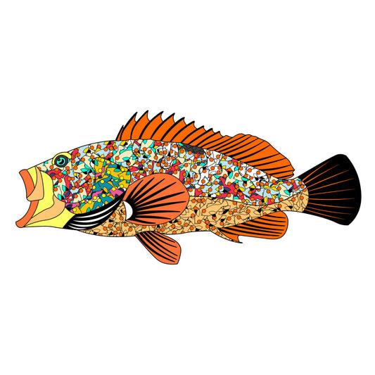 BFステッカーキジハタ