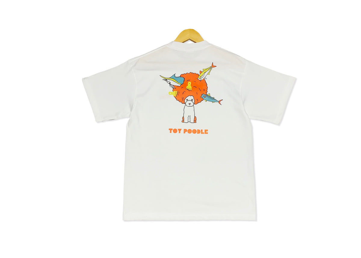トイプードルアフロTシャツ