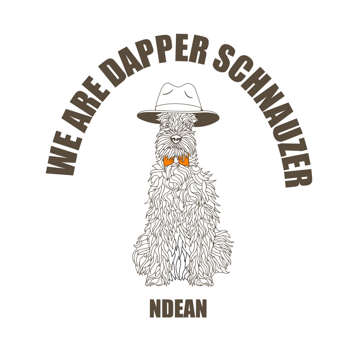 シュナウザーTシャツ