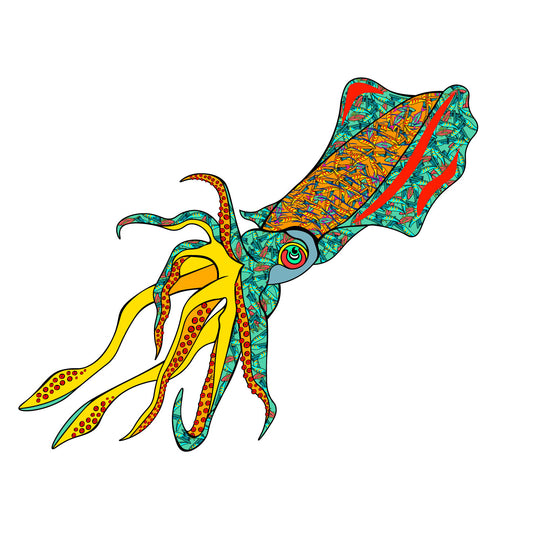 BFステッカーアオリイカ