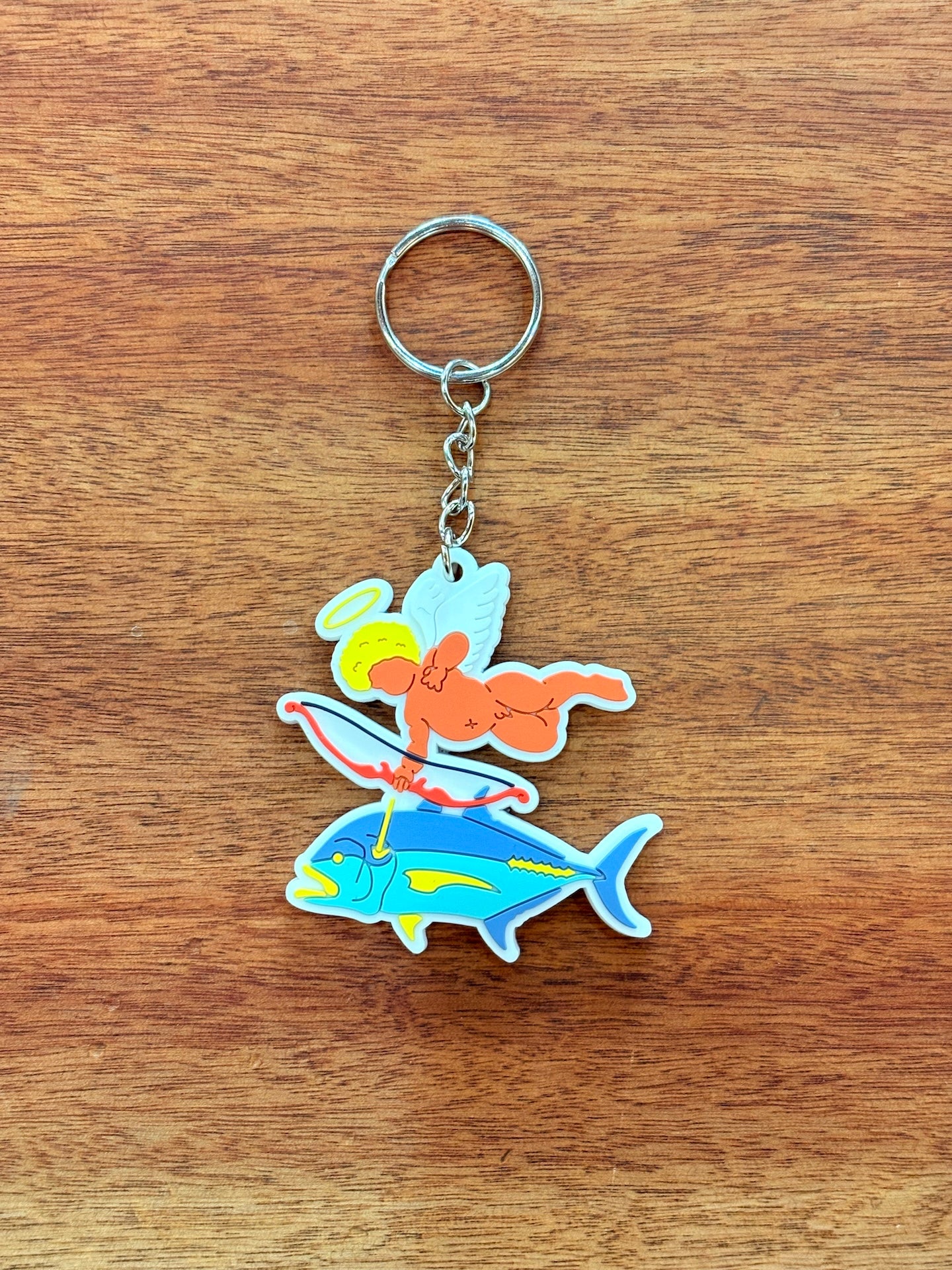 フィッシュ＆エンジェル　ラバーキーホルダー