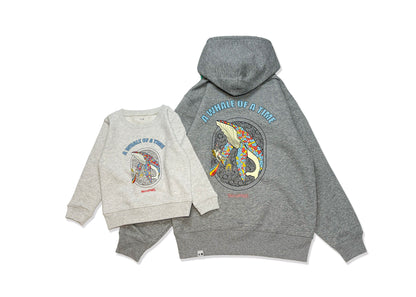 鯨マーメイドパーカー