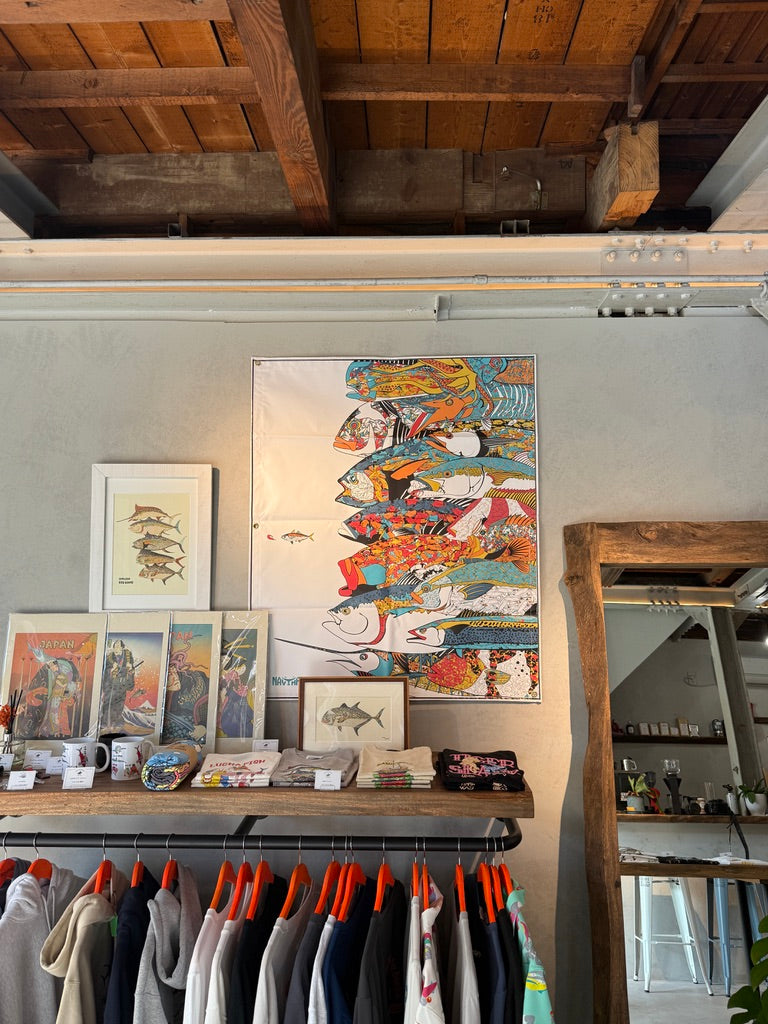 School of fish banner