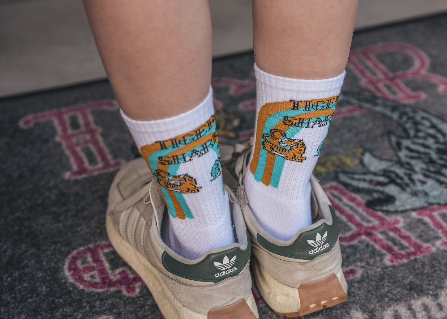 T&amp;S jacquard socks