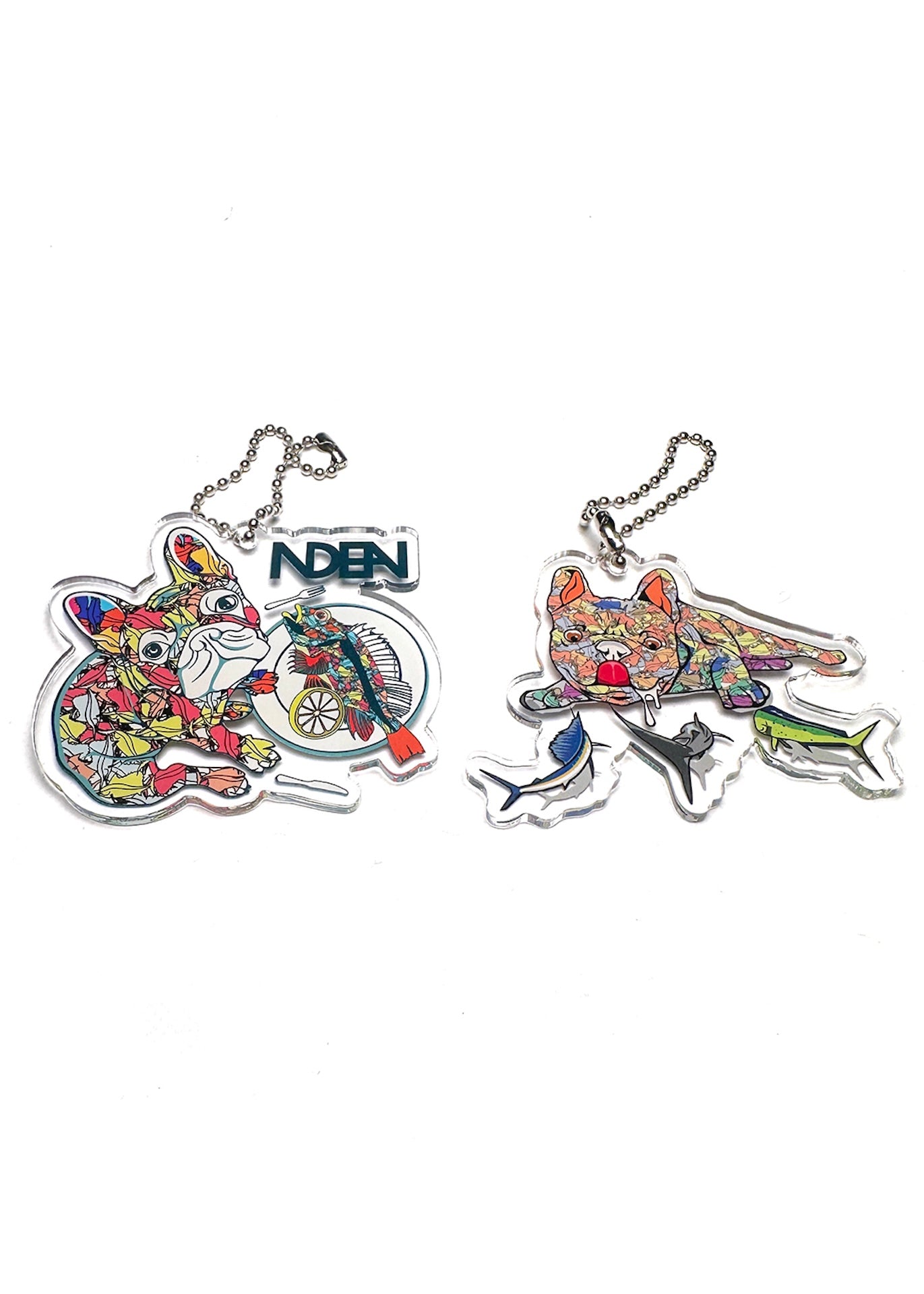 French Keychain