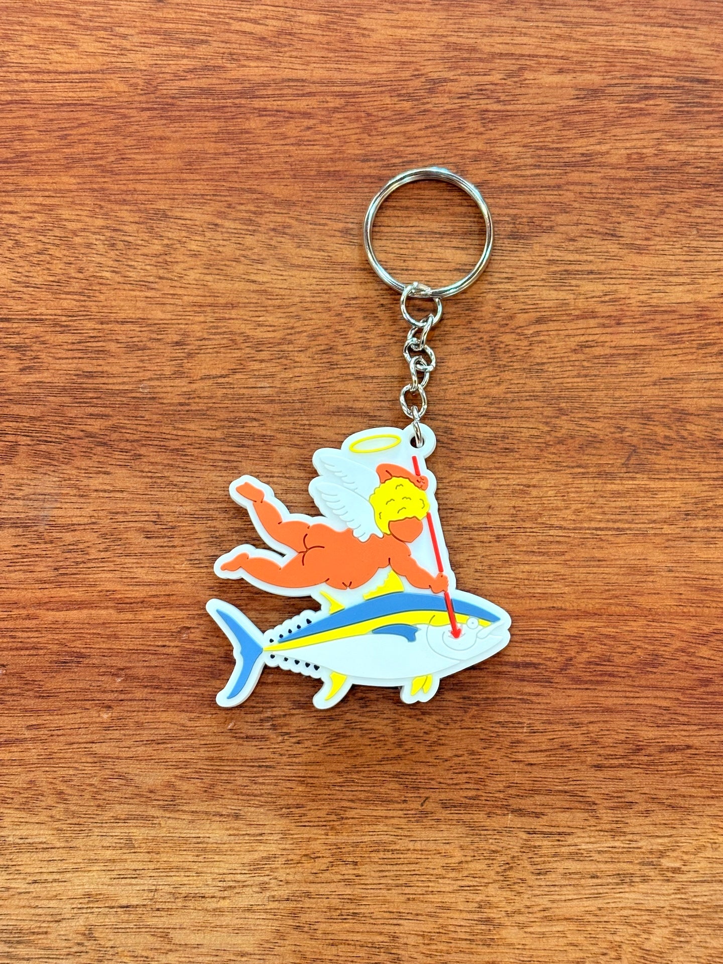 フィッシュ＆エンジェル　ラバーキーホルダー