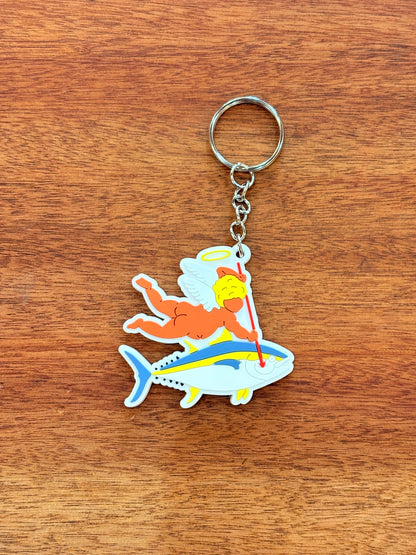 フィッシュ＆エンジェル　ラバーキーホルダー