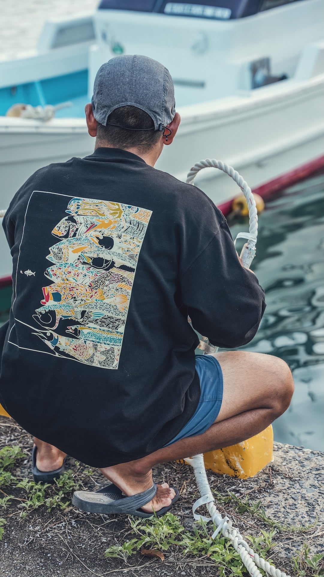 Fish School Long T-Shirt