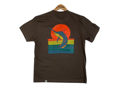 カジキと太陽Tシャツ