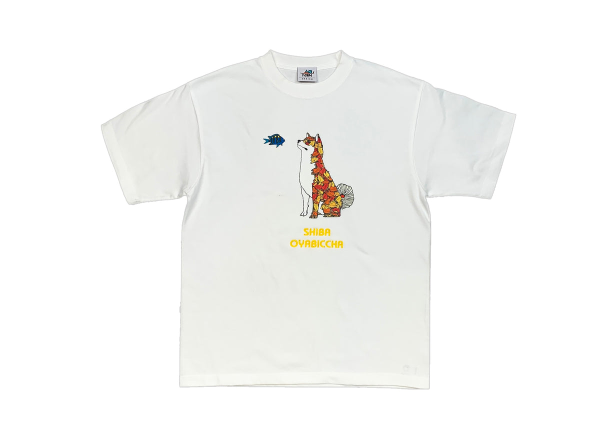 柴犬とオヤビッチャTシャツ