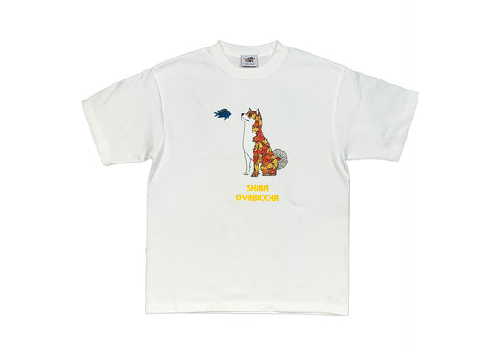 柴犬とオヤビッチャTシャツ