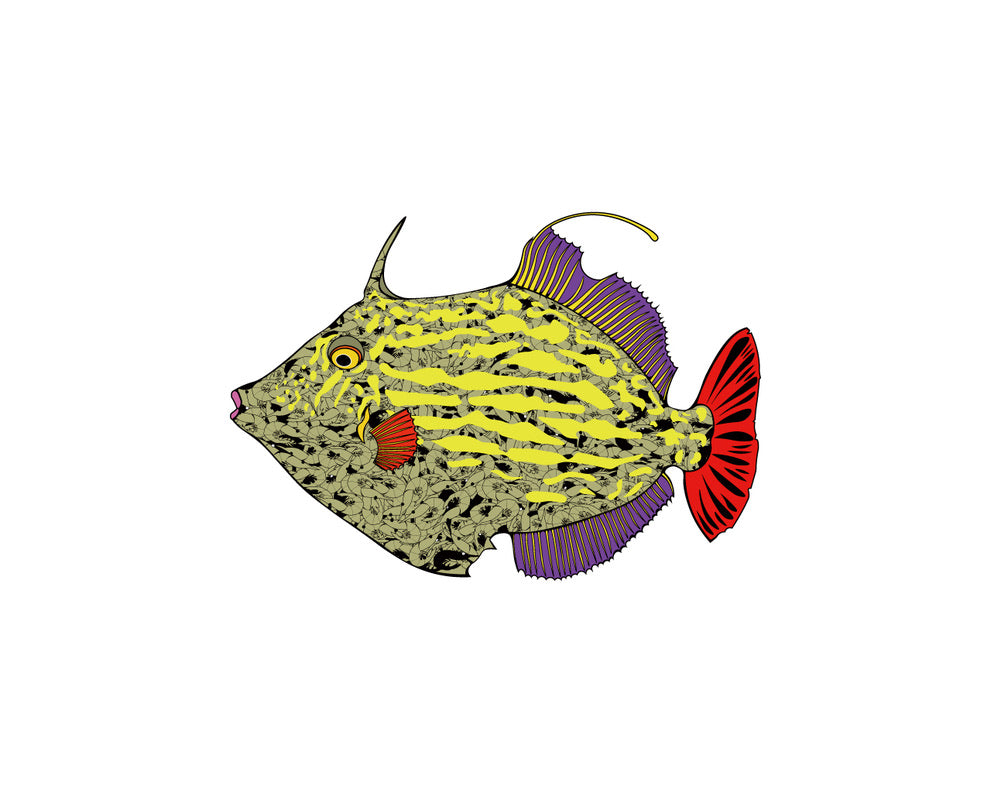 BF Sticker Filefish