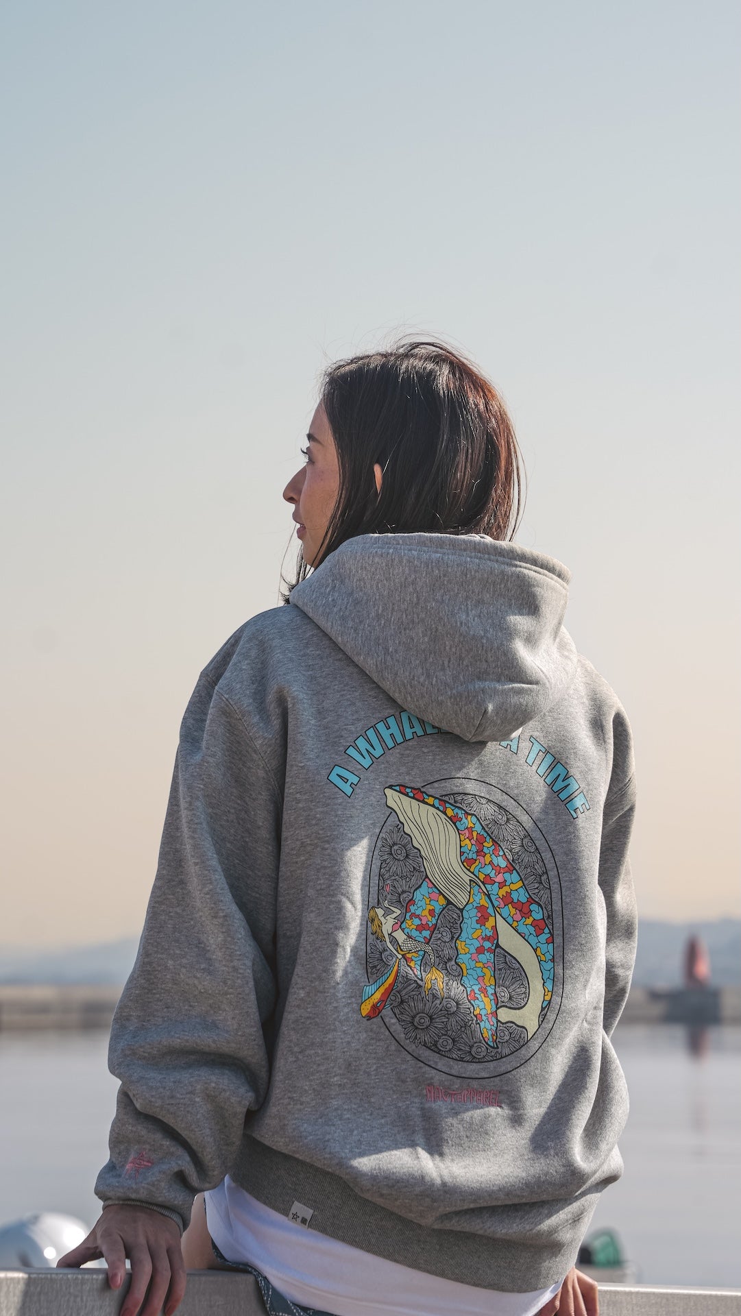 Whale Mermaid Hoodie