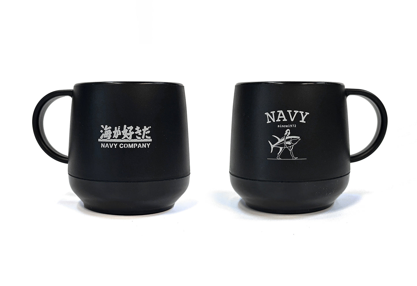 Navy Plastic Mug