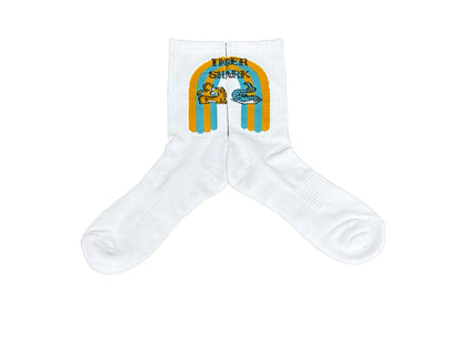 T&amp;S jacquard socks