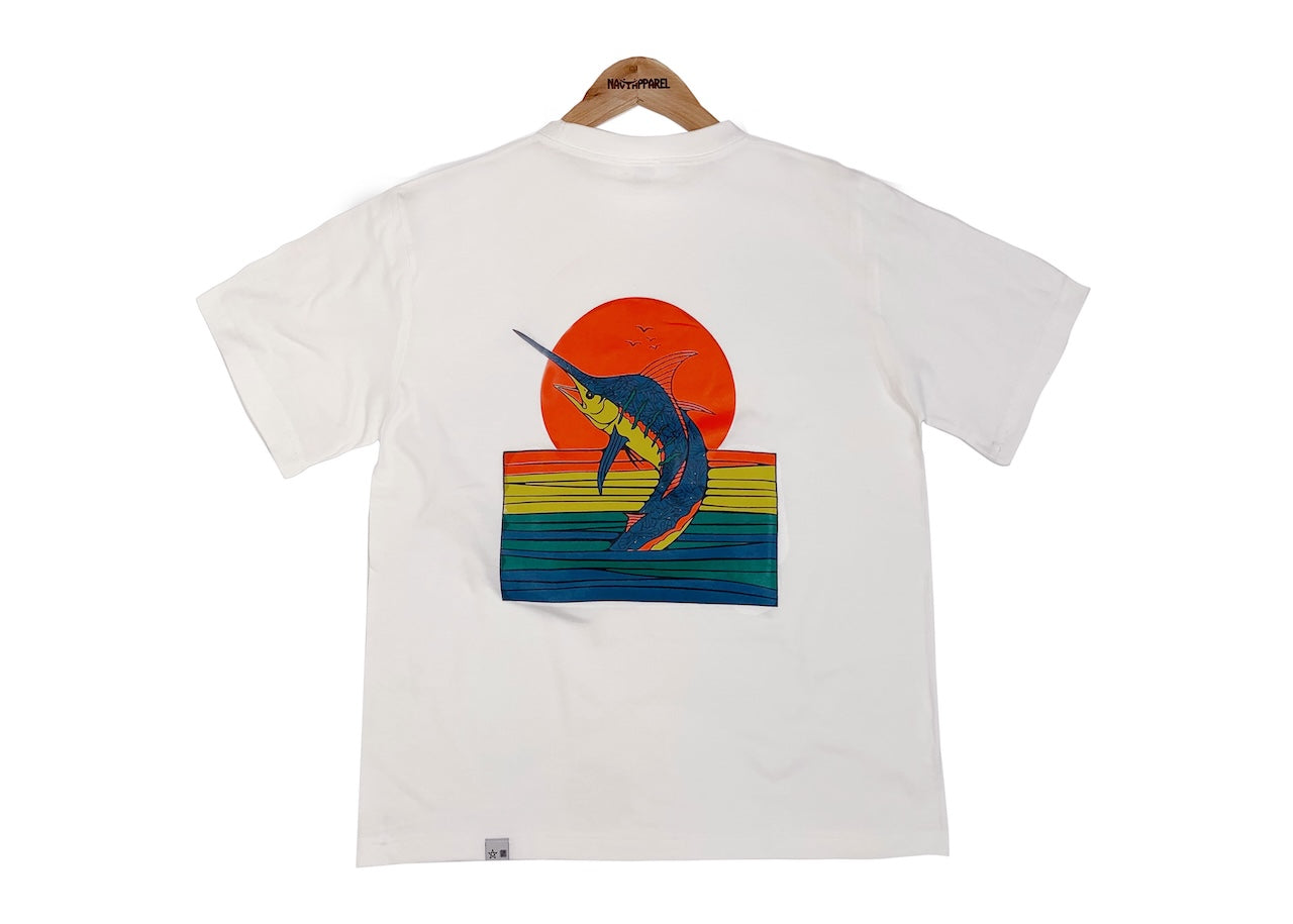カジキと太陽Tシャツ