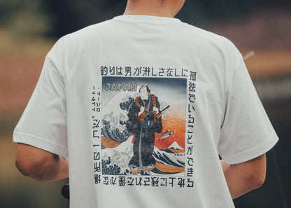 Ukiyo-e Samurai Tuna T-shirt