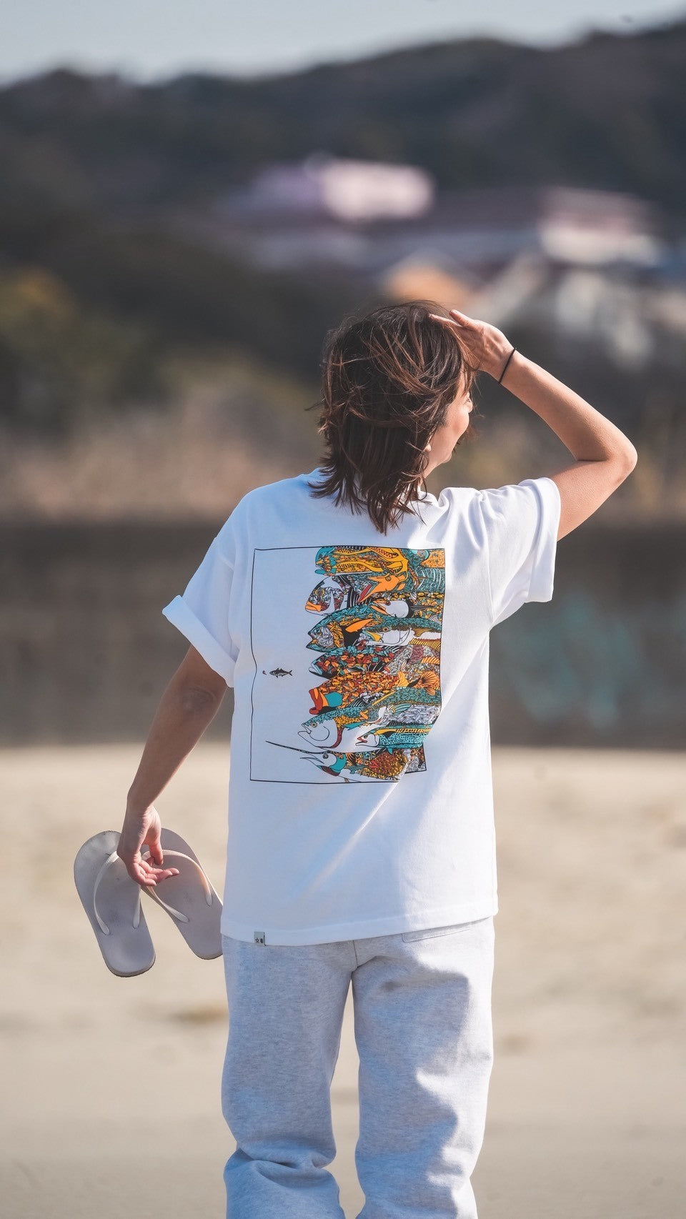 魚群Tシャツ
