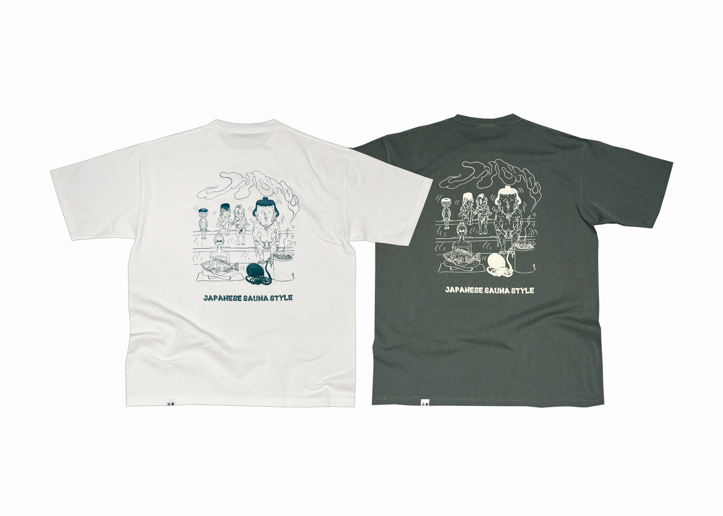 スジアラサウナ　Tシャツ