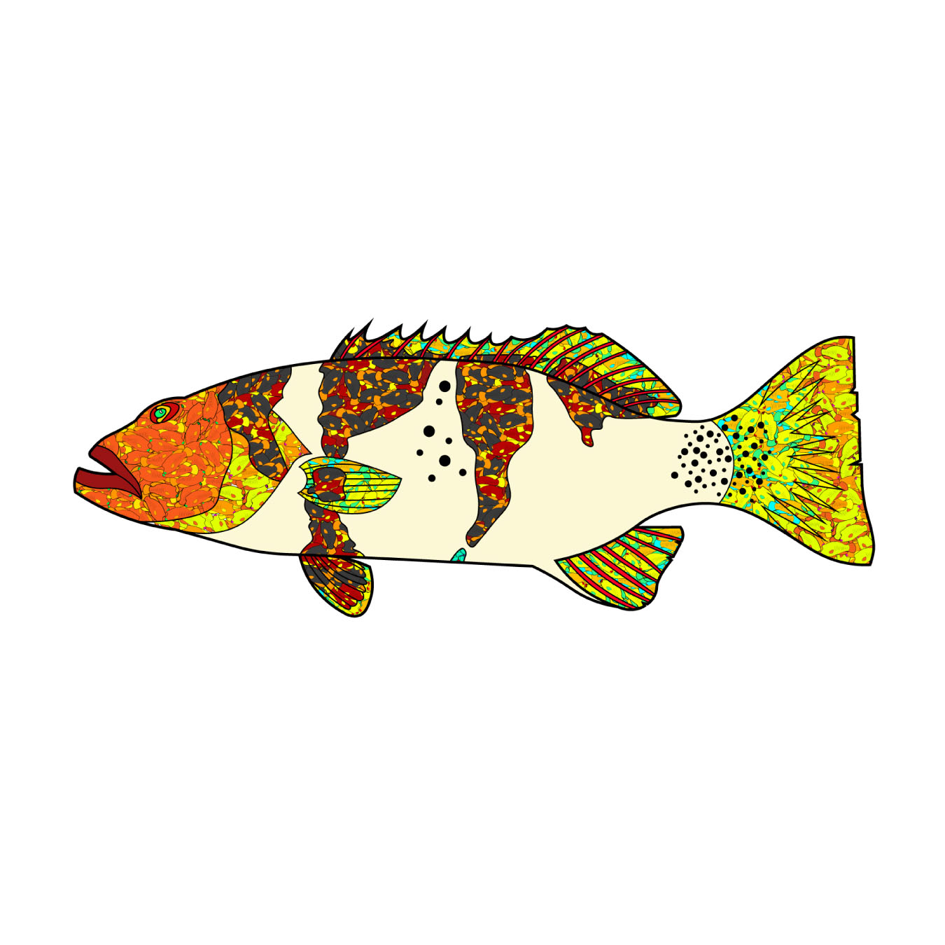 BF Sticker Qurbani Young Fish